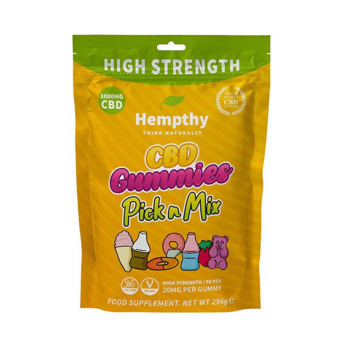 Hempthy CBD Gummies 1000mg - Image 2