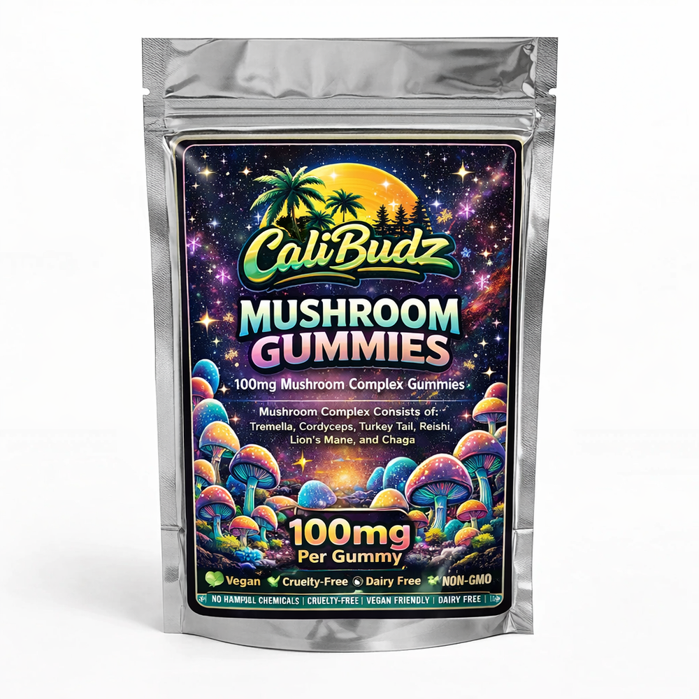 CaliBudz Power Mushroom Blend Fruit Mix Gummies 60